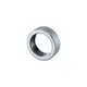 Chromierter Décor-Ring von Oventrop, rund mit glatter Oberfläche, geeignet zur Verwendung an Thermostaten.
